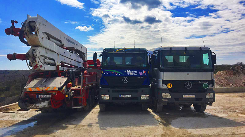 Dostava i transport betona